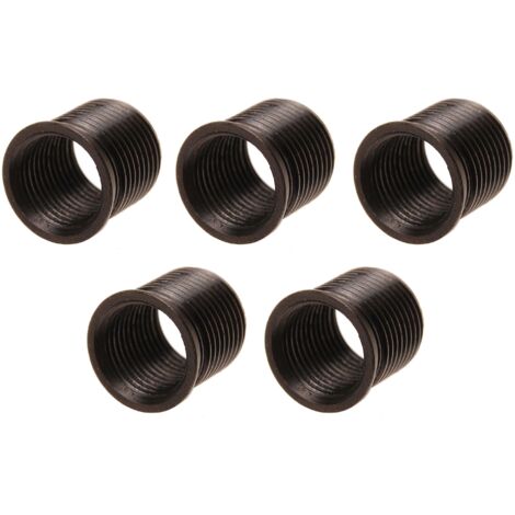 Manguitos roscados  19 mm  M14 x 1,25 mm  5 piezas
