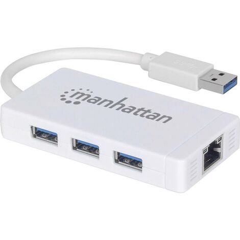 Manhattan 507578 Adaptateur réseau 1 GBit/s USB 3.2 (1è gén.) (USB 3.0)