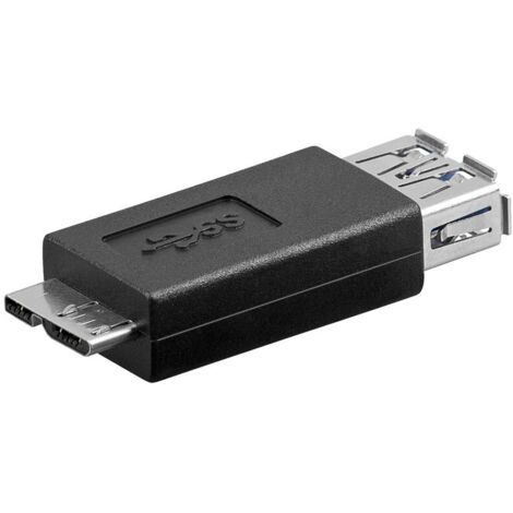 MANHATTAN Adattatore USB 3.0 A Femmina a Micro B Maschio