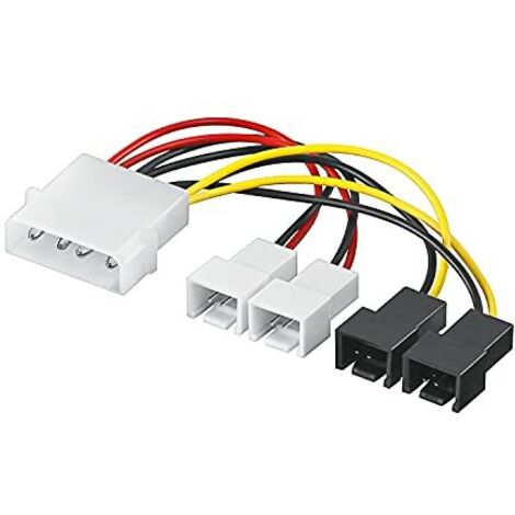 MANHATTAN Cavo Adattatore per Ventilatori 12 V 5 V per PC