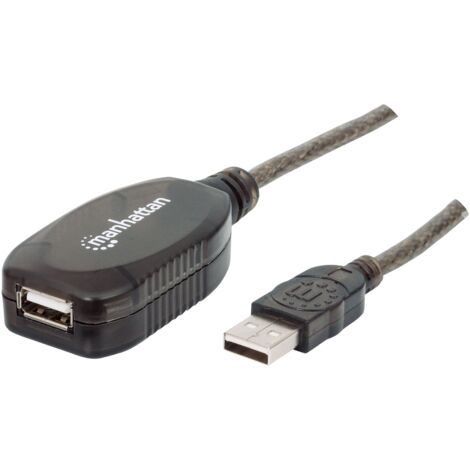MANHATTAN Cavo Amplificatore USB 2.0 10 mt M/F