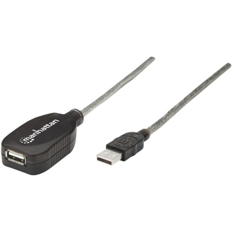 MANHATTAN Cavo Amplificatore USB 2.0 5 mt M/F