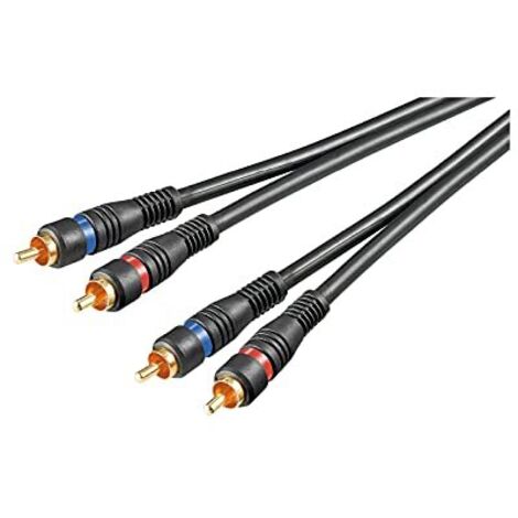 MANHATTAN Cavo Audio 2RCA M/M 2mt Alta qualita'