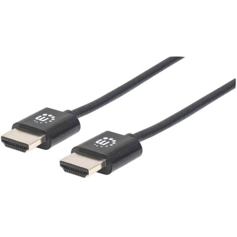 Manhattan Cavo HDMI High Speed con Ethernet Ultra Sottile 3m