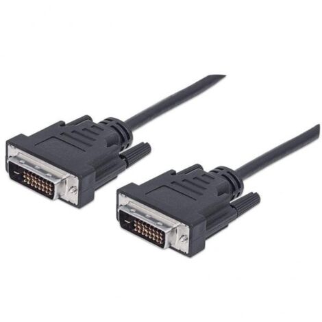 MANHATTAN Cavo Monitor DVI digitale  M/M dual link 1,8 mt (DVI-D)