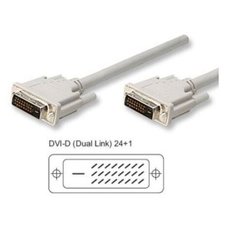 MANHATTAN Cavo Monitor DVI digitale  M/M dual link 5 mt (DVI-D)