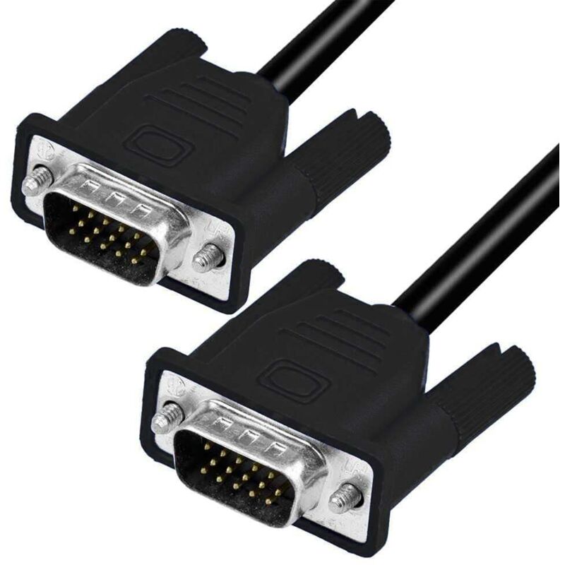 Cavo Monitor Svga Standard M m 4,5 Mt Nero Manhattan