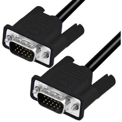 MANHATTAN Cavo monitor SVGA standard M/M 4,5 mt NERO
