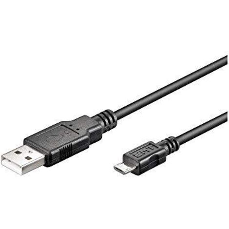 MANHATTAN Cavo USB 2.0 A Maschio/Micro B Maschio, 0,3 m, Nero