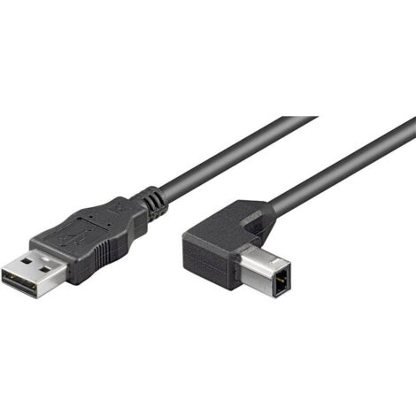 MANHATTAN Cavo USB V. 2.0  A/B Angolato mt . 0,50