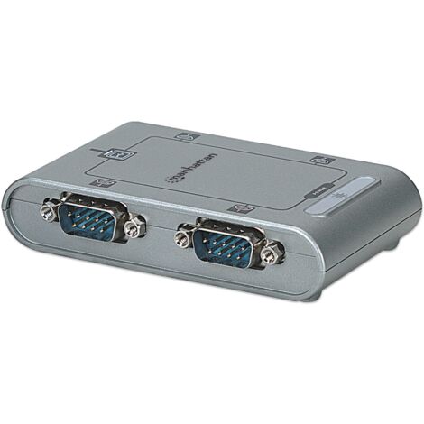 MANHATTAN Convertitore 4 porte Seriale a USB