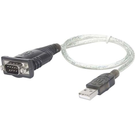 Manhattan Convertitore Adattatore Manhattan da USB a Seriale 1,8m