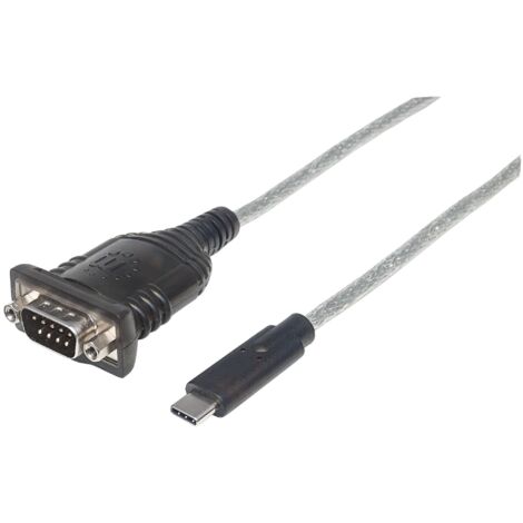 Manhattan Convertitore USB-C  a Seriale 45cm Prolific PL2303RA