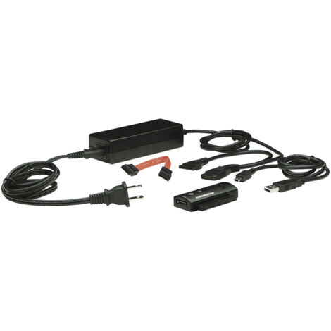Manhattan Konverter USB 2.0 - SATA/IDE Adapter schwarz retail (179195)