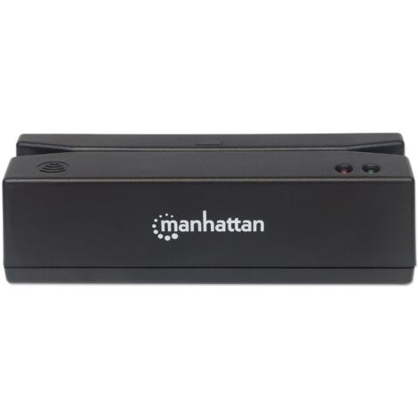 MANHATTAN Lettore di badge banda Magnetica traccia 1, 2 e 3 interfaccia USB