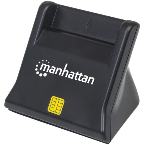 Manhattan Lettore di Schede Smart SIM Desktop Nero