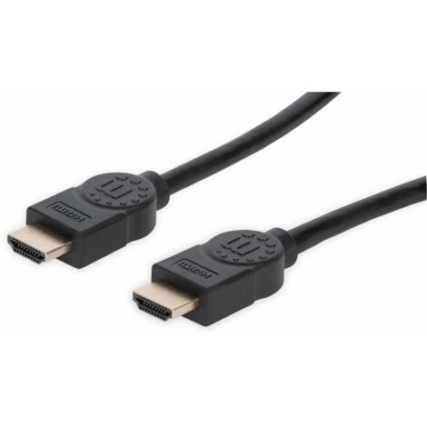 MANHATTAN Premium HDMI-Kabel Ethernet-Kanal 4K@60HZ 1m (354837)