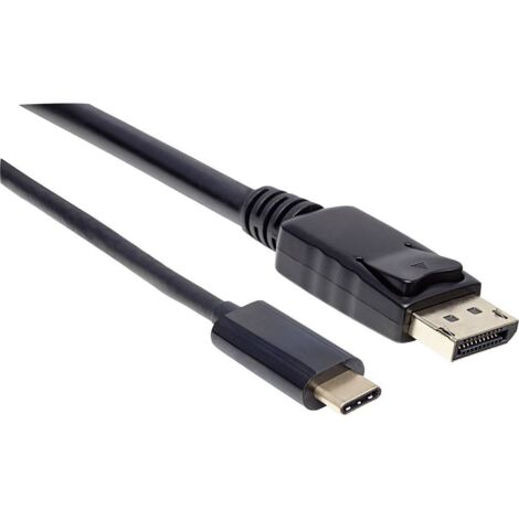Manhattan USB 2.0 Adattatore [1x spina USB-C® - 1x Spina DisplayPort] USB-C auf DisplayPort-Kabel Stecker/Stecker 4K@60