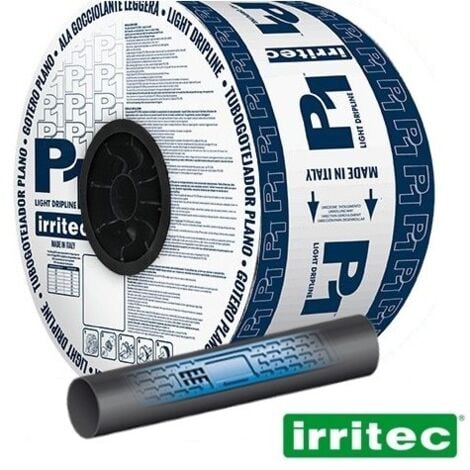 IRRITEC SPA Manichetta irrigazione P1 - 16 mm - portata 2,1 l/h - passo 30 cm - spess. 12 mil - 600 metri - Irritec