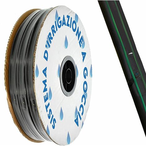 Kit Irrigazione a Goccia 250 mq passo 30 cm Manichetta Ala Leggera