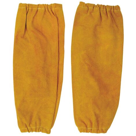 Manichette da saldatura in pelle Tan R