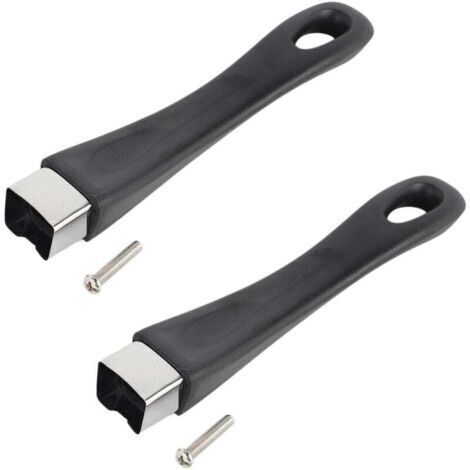 Manici sostitutivi in bakelite nero per pentole e padelle