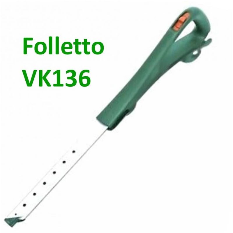 Image of Vorwerk Compatibili - manico bastone folletto vorwerk vk 136 telescopico verde adattabile