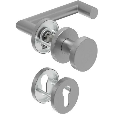 Manico della porta We-Grt. Er 9 mm ls forma L con re. Fs. PZ forma in l con. Fs. Pz