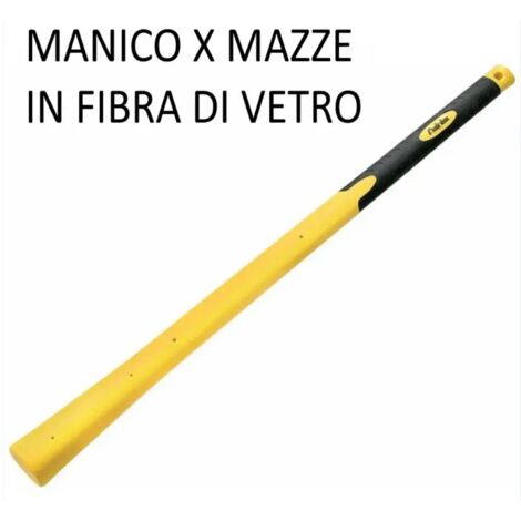 MANICO FIBRA DI VETRO PER MAZZESCURI ASCE 91cm OCCHIO OVALE