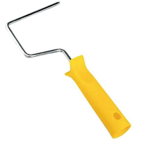 Manico gambo corto per rullini Cinghiale 10/15 cm giallo