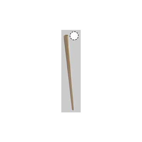 Manico in legno per vanga occhio tondo ø 45 mm - 140 cm (10 pezzi) MADE IN ITALY
