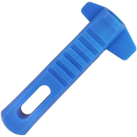 Manico in plastica per tondino, con angolo di affilatura 550117