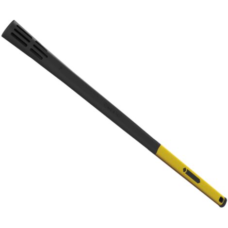 Manico in resina per piccone cm91 impugnatura grip elastica occhio ovale  manico resina