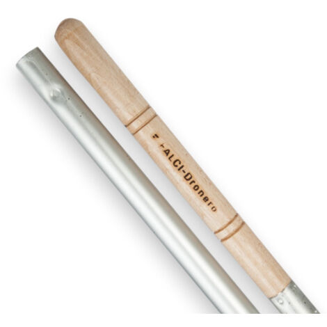 Manico per pale da forno in alluminio e legno - 175 cm