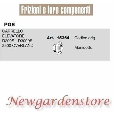 Manicotto 15364 carrello elevatore PGS D200S 3000S 2500 compatibile OVERLAND