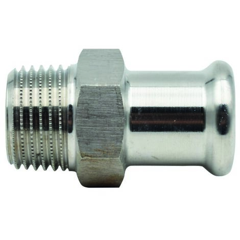 Manicotto 6451 15x1/2" M.F. Inox - Idrhaus