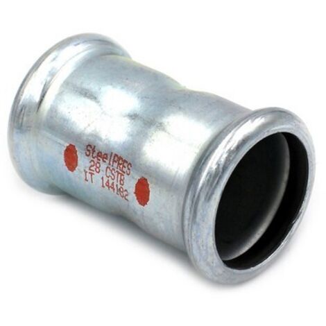 MANICOTTO A PRESSARE IN ACCIAIO AL CARBONIO STEEL PRES Diam. 22