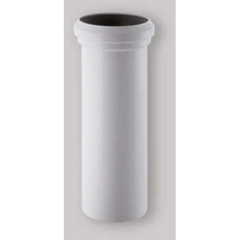 MANICOTTO BIANCO PER VASO CON SCARICO A PARETE - Ø 110