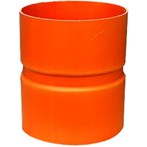 MANICOTTO CON BATTENTE IN PVC Ø 100