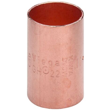 Manicotto con battente rame FF ø42 mm estremità a saldare femmina 105433