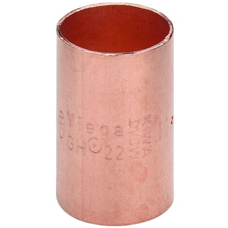 Manicotto con battente rame FF ø54 mm estremità a saldare femmina 106744