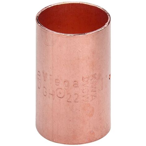 Manicotto con battente rame FF ø54 mm estremità a saldare femmina 106744