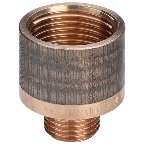 Manicotto di riduzione MF 3/4"x1" bronzo, filettatura R, filettatura Rp, tondo 335311