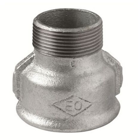 MANICOTTO DI RIDUZIONE MF ZINCATO 2" x 1"1/2 F-BRICO