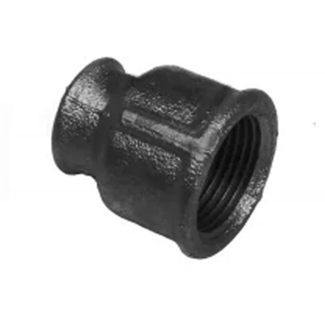 Manicotto di riduzione nero IDMAR da 1 1/2" x 1 1/4".