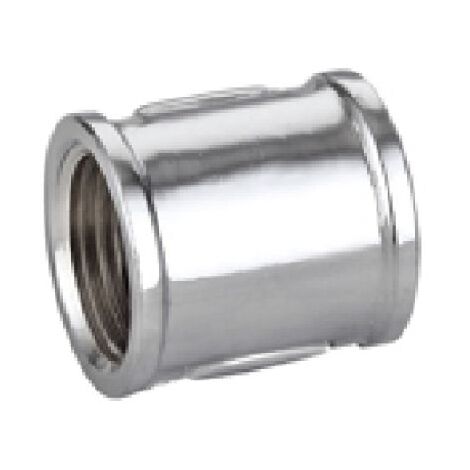 MANICOTTO DIRITTO FF IN OTTONE CROMO IBP 1/2" in ottone CW617N-DW
