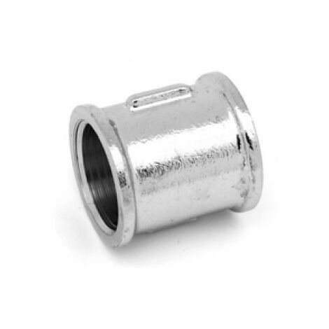 MANICOTTO DIRITTO FF IN OTTONE CROMO IBP 3/8&quot