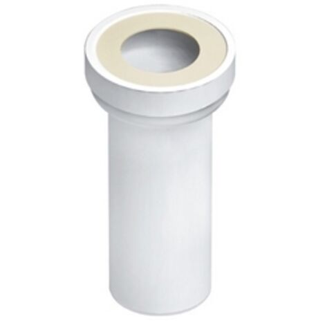 MANICOTTO DIRITTO PER W.C. TERMINALE LISCIO- Diam. 90- BONOM- pezzi 1