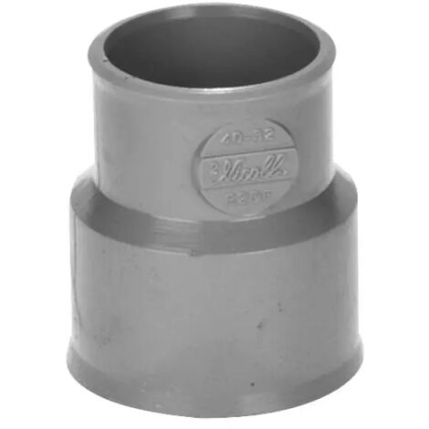 Manicotto femmina femmina in pvc per codoli con cartella ø 40x32 NICOLL