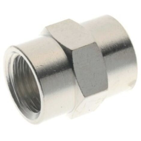 MANICOTTO FILETTO CILINDRICO FF 1/4" 1/8" 1/2" 3/8" 3/4"  1/8" x 1/4"